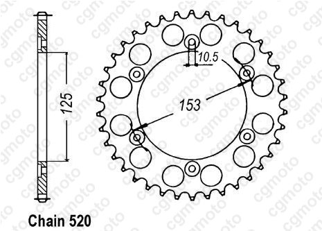 Honda xr 600 chain and sprockets #6